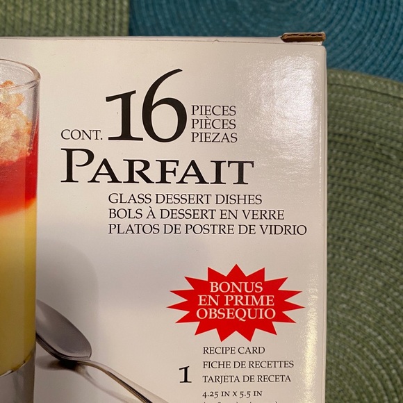 Parfait dessert glasses - NEW - Picture 3 of 7